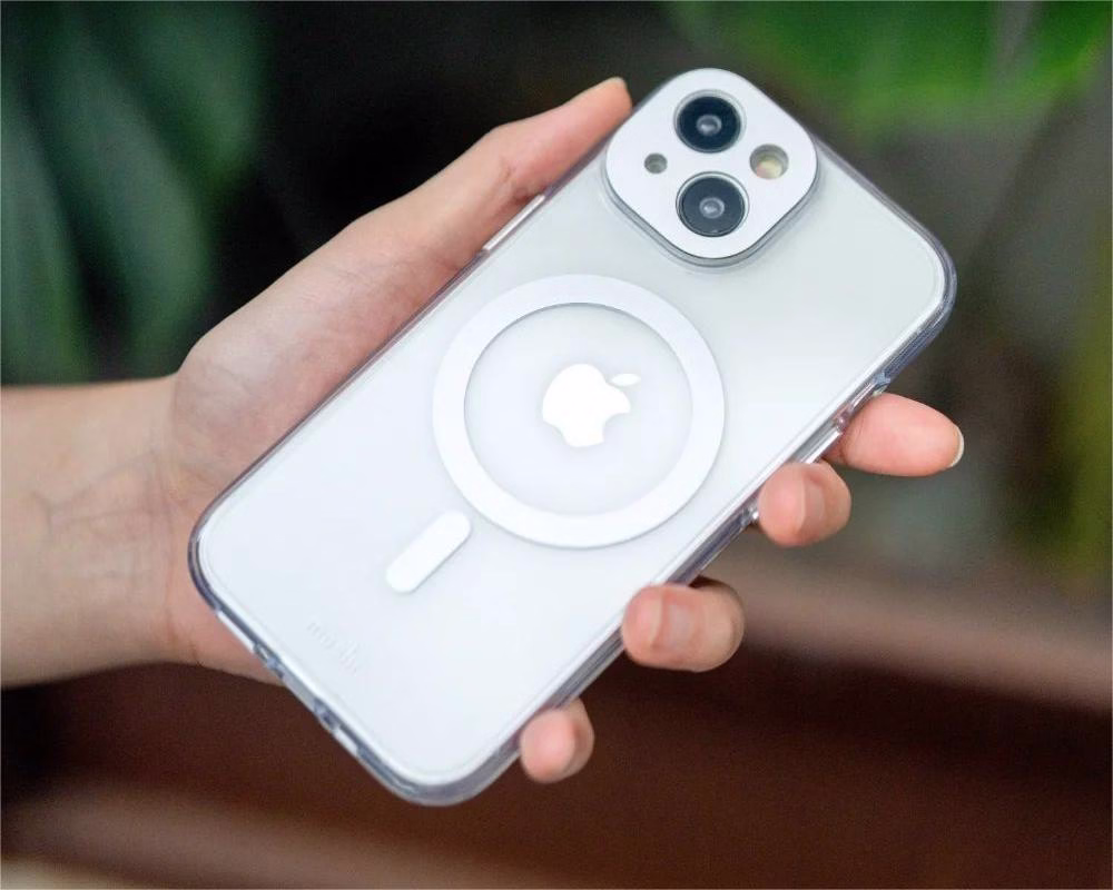 Чохол-накладка Moshi iGlaze Slim Hardshell Case Luna Silver для iPhone 15 Pro Max - 2